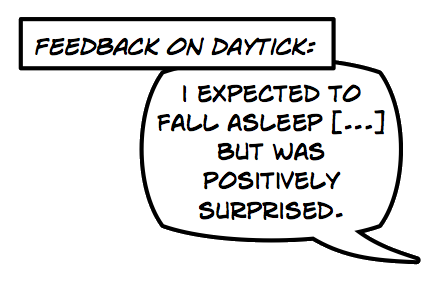 Actual training feedback