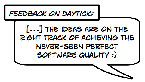 Actual training feedback