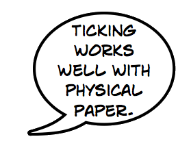 Actual training feedback