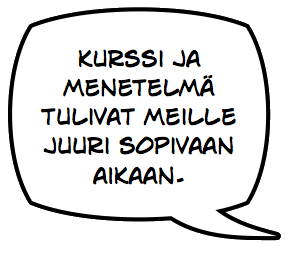 Todellista koulutuspalautetta