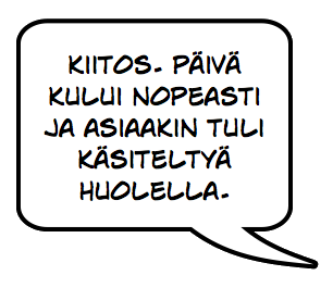 Todellista koulutuspalautetta