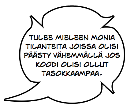 Todellista koulutuspalautetta