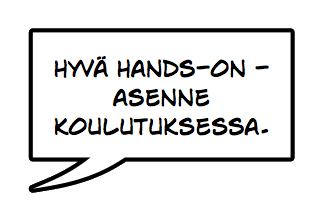 Todellista koulutuspalautetta