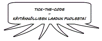 Tick-the-Code - käytännöllisen ohjelmistolaadun puolesta!